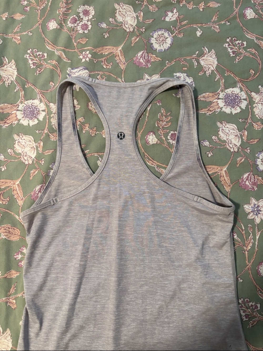 Lululemon Heather Gray Racerback Tank - Picture 3 of 3